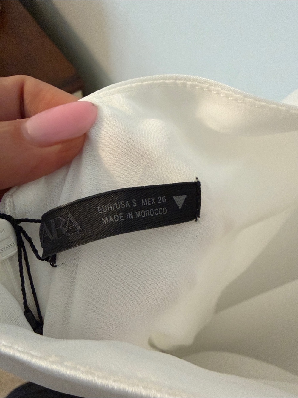 Zara White Satin Maxi Slip Dress with Strappy Back - Picture 5 of 6